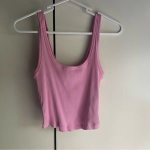 Urban Outfitters Pink Summer Cropped Tank
